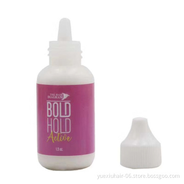 Private Label Frontal Strong Lace Wig Glue Remover Wholesale Water Proof Hair Lace Glue Wig Adhesive And Tint Spray Set